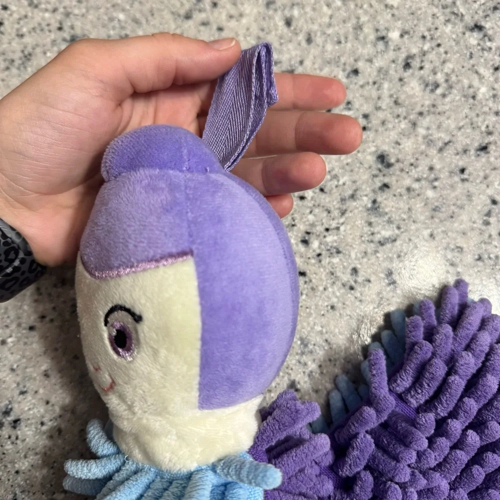 NWOT Norwex Purple and Blue Kids Mermaid Hand Towel